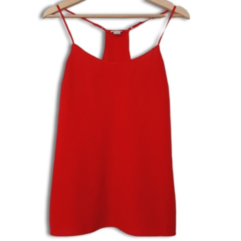 J. CREW Light Silky Camisole Tank Top Hot Pink Sz 6